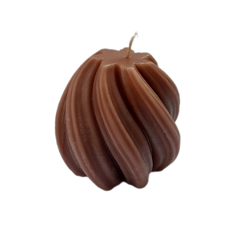 شمع دست ساز مدل گوی ساحلی 