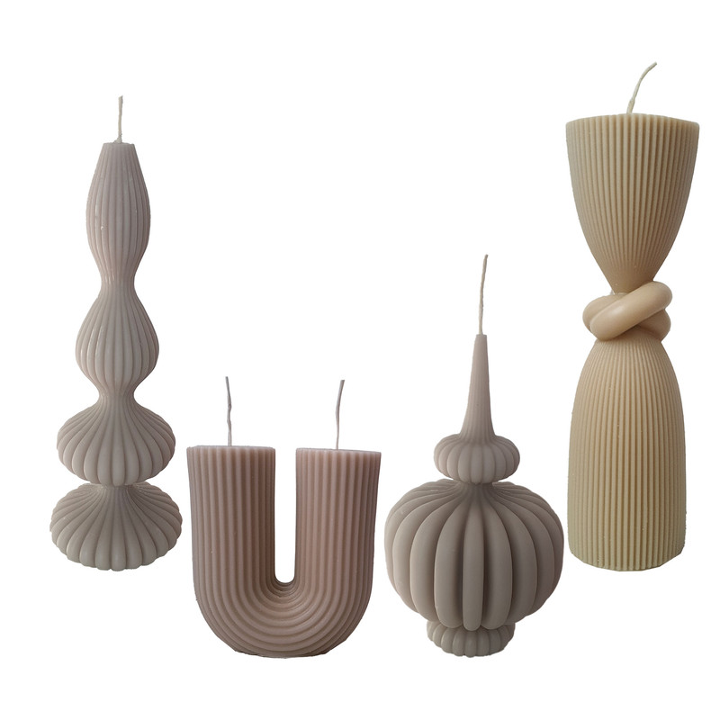 شمع دست ساز مدل GU4 مجموعه 4 عددی