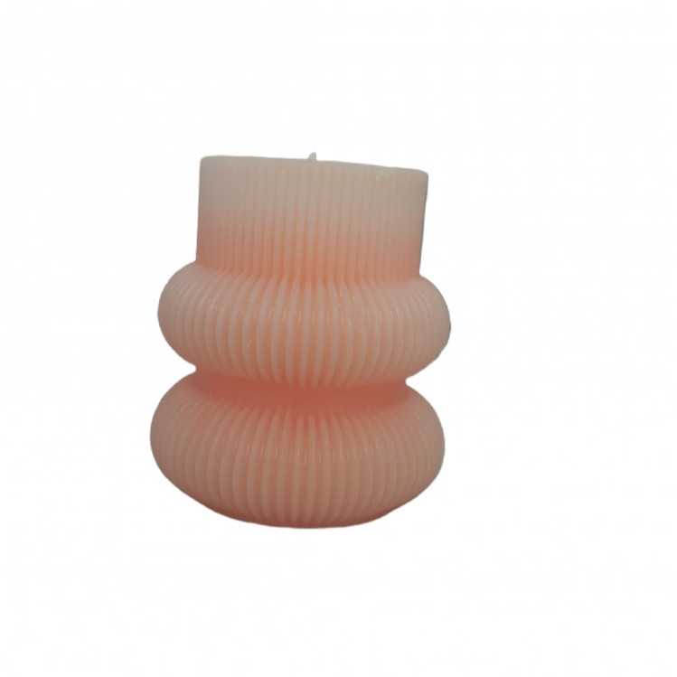 شمع دست ساز مدل استوانه مینیمال