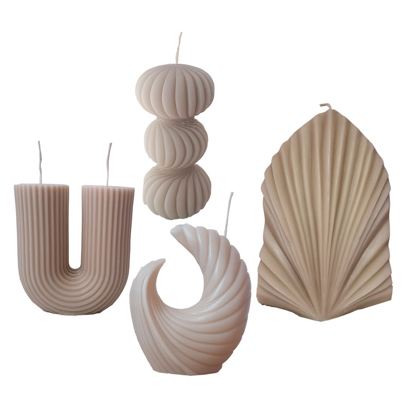 شمع دست ساز مدل DUN4 مجموعه 4 عددی