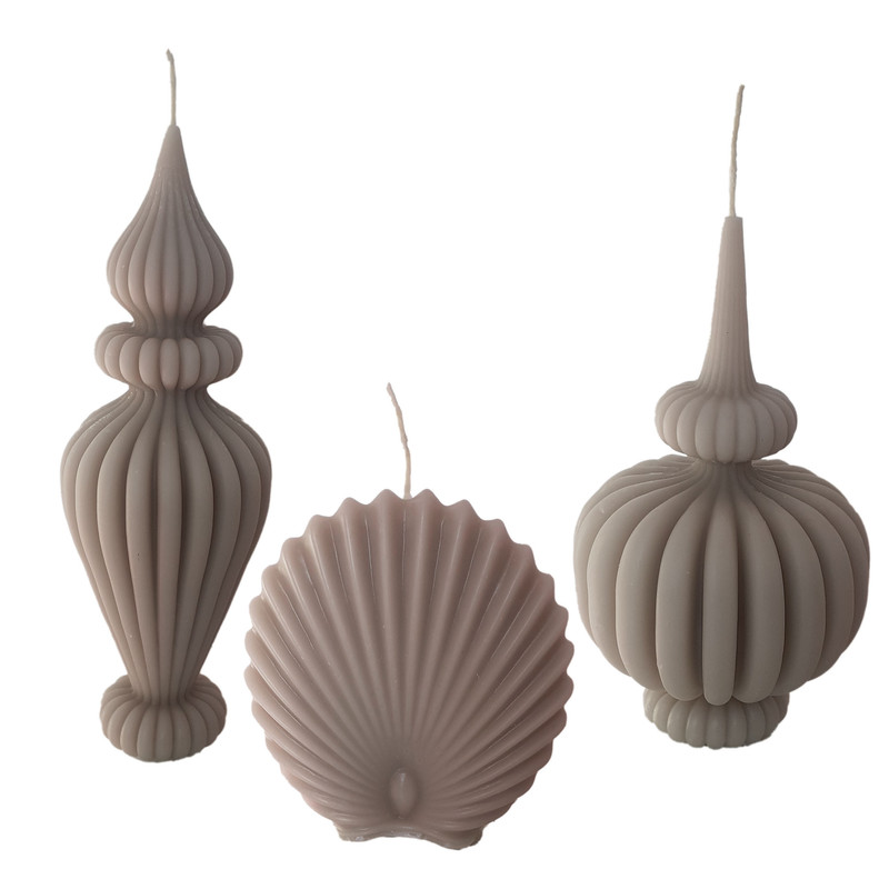 شمع دست ساز مدل SG3 مجموعه 3 عددی