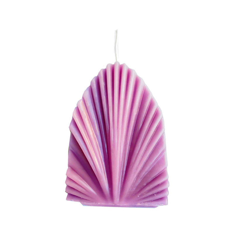 شمع دست ساز مدل بادبزن