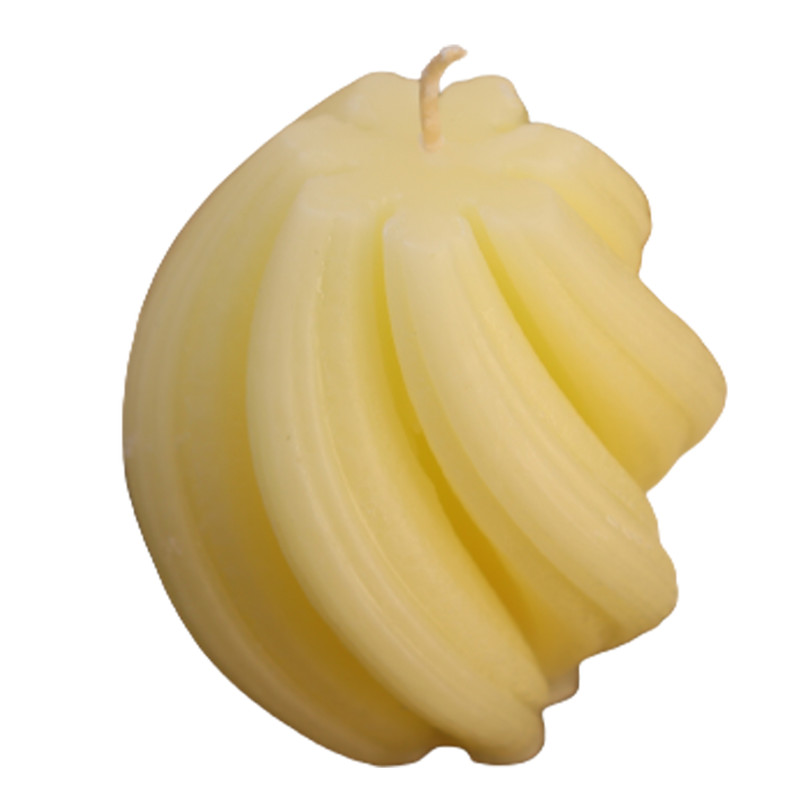 شمع دست ساز مدل گوی ساحل پیچ 