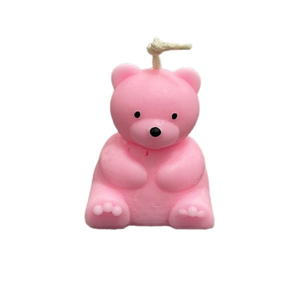 شمع دست ساز مدل خرس تدی کد 01