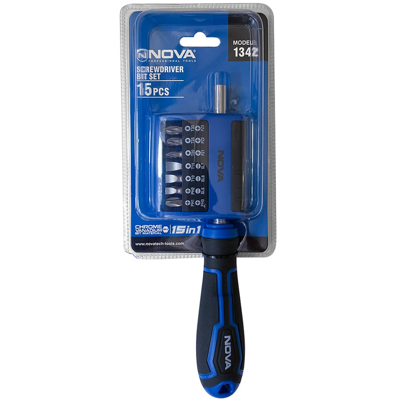 سری پیچ گوشتی نووا مدل 1342 مجموعه 15 عددی