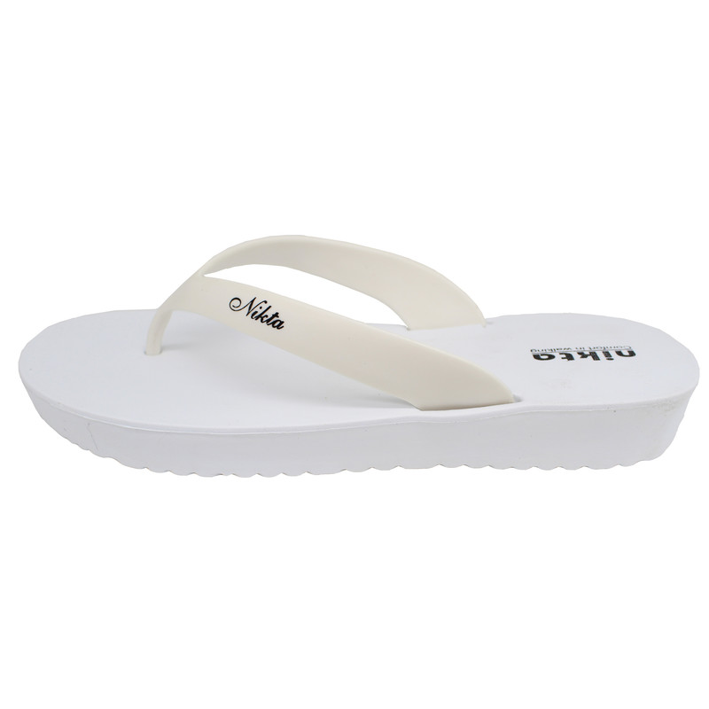 دمپایی زنانه نیکتا مدل K1-211-S-WH