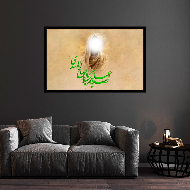 تابلو بکلیت طرح تصویر مذهبی امام زمان (عج) مدل B-bu2480