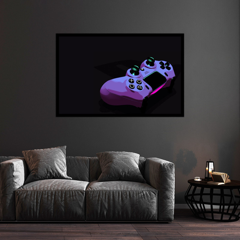 تابلو بکلیت طرح گیمینگ دسته بازی مدل B-bu1362