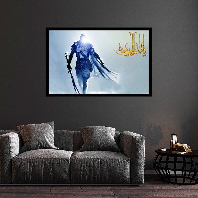 تابلو بکلیت طرح تصویر مذهبی امام زمان (عج) مدل B-bu2468