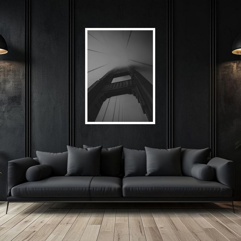 تابلو بکلیت طرح  دکوری هنری و مدرن پل و سازه  مدل W-bu5365