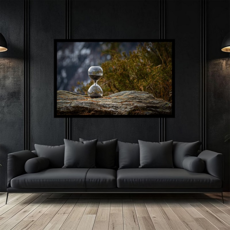 تابلو بکلیت طرح کلاسیک و دکوراتیو  زمانسنج مدل B-bu5143