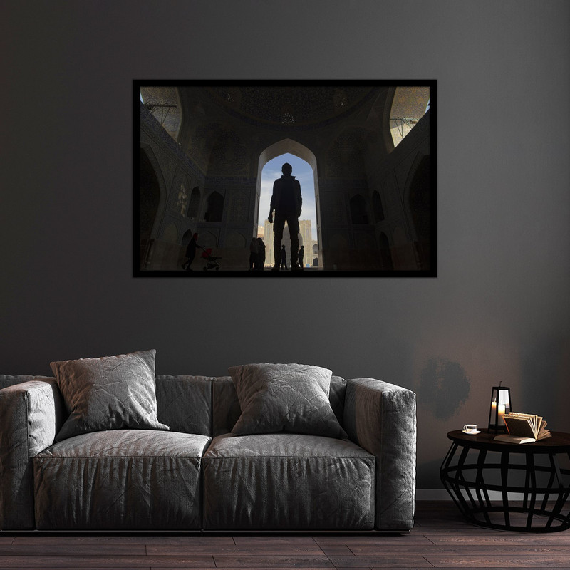 تابلو بکلیت طرح مسجد و معماری ایرانی  مدل B-bu2564