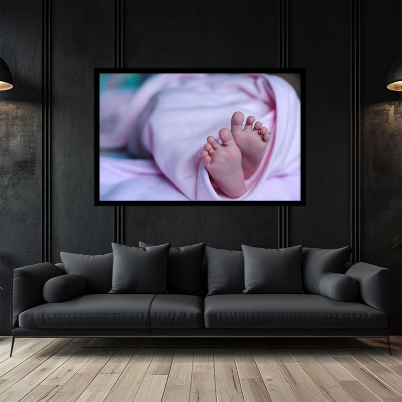 تابلو بکلیت طرح خانواده کودک و نوزاد مدل B-bu5115