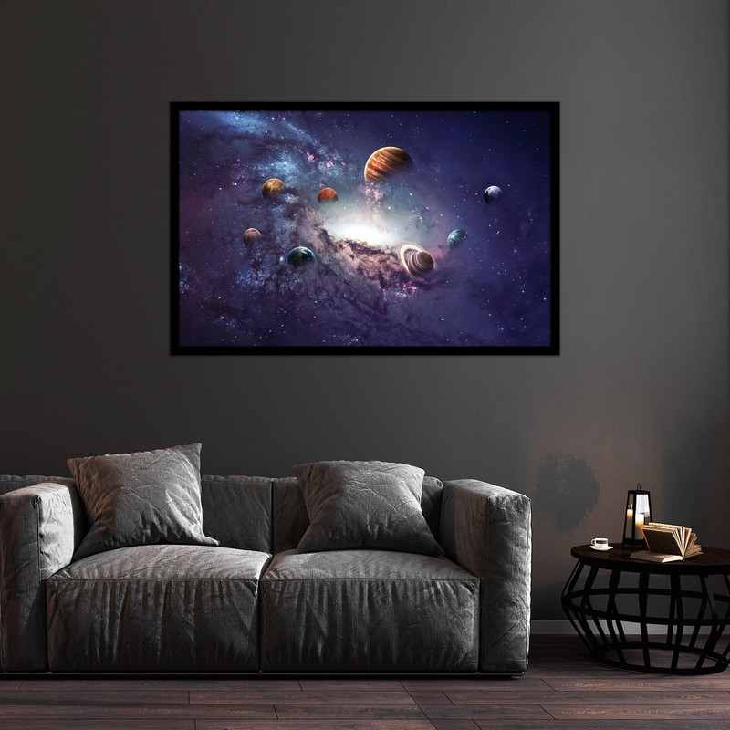 تابلو بکلیت طرح کهکشان سیاره ها مدل B-bu1406