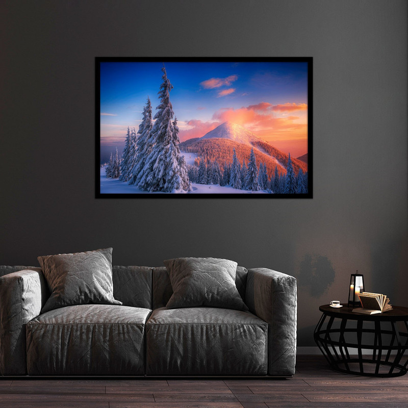 تابلو بکلیت طرح عکس هنری منظره طبیعی مدل B-bu1404