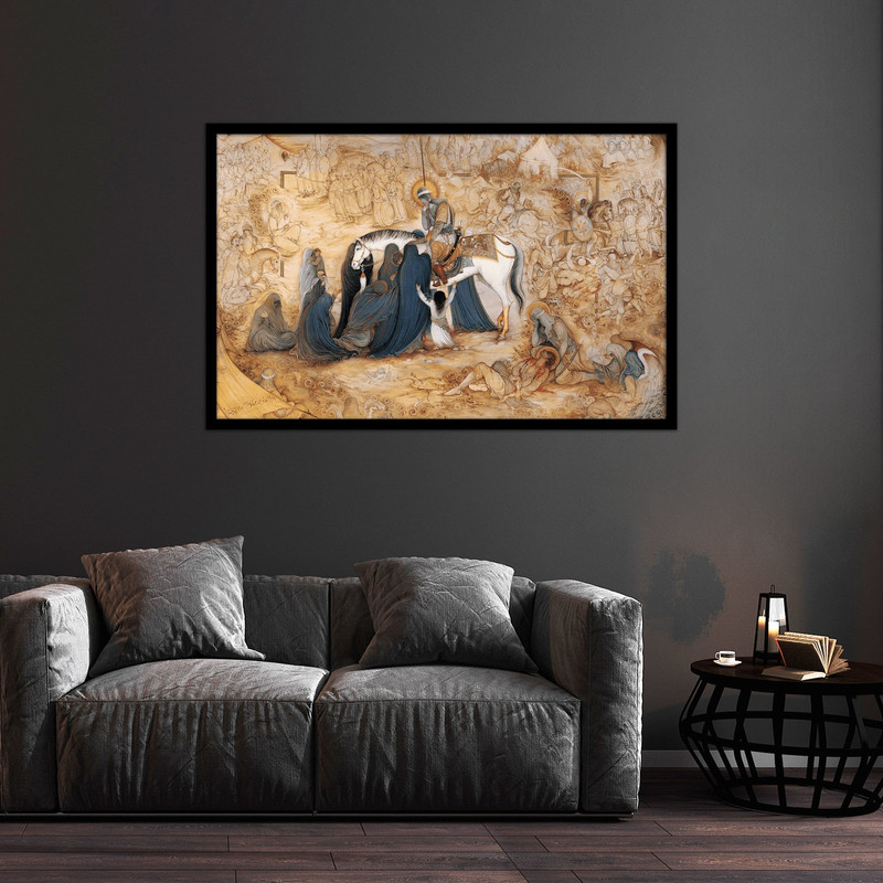 تابلو بکلیت طرح مذهبی روز عاشورا مدل B-bu1455