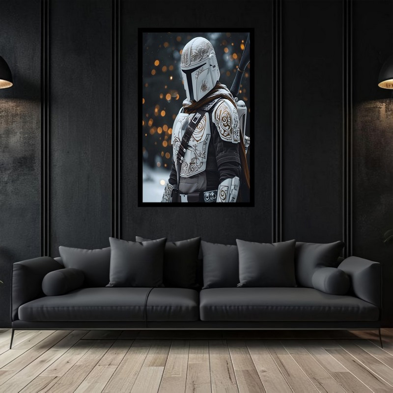 تابلو بکلیت طرح نقاشی و هنر دیجیتال جنگ ستارگان مدل B-bu2810