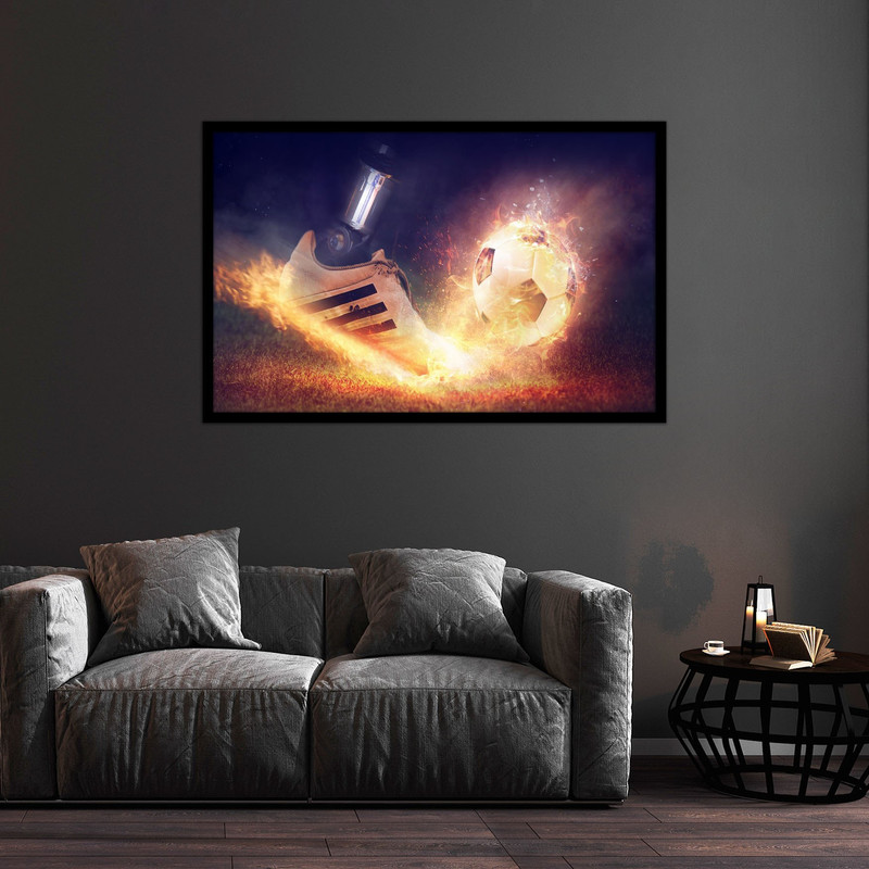 تابلو بکلیت طرح ورزشی فوتبال مدل B-bu1210