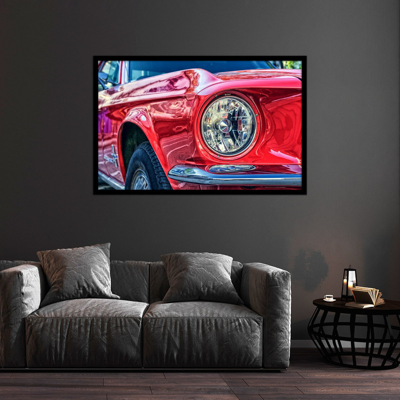 تابلو بکلیت طرح ماشین قدیمی مدل B-bu1212