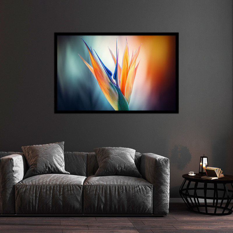 تابلو بکلیت طرح دکوراتیو و مدرن گل مدل B-bu1110