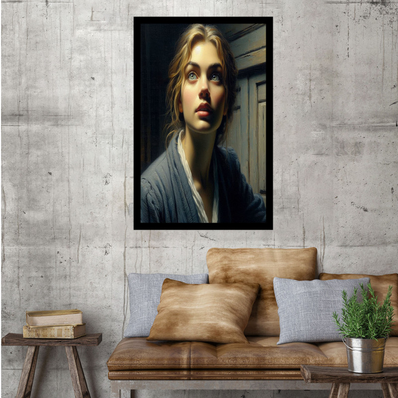 تابلو بکلیت طرح چهره هنری و مدرن مدل B-bu1507