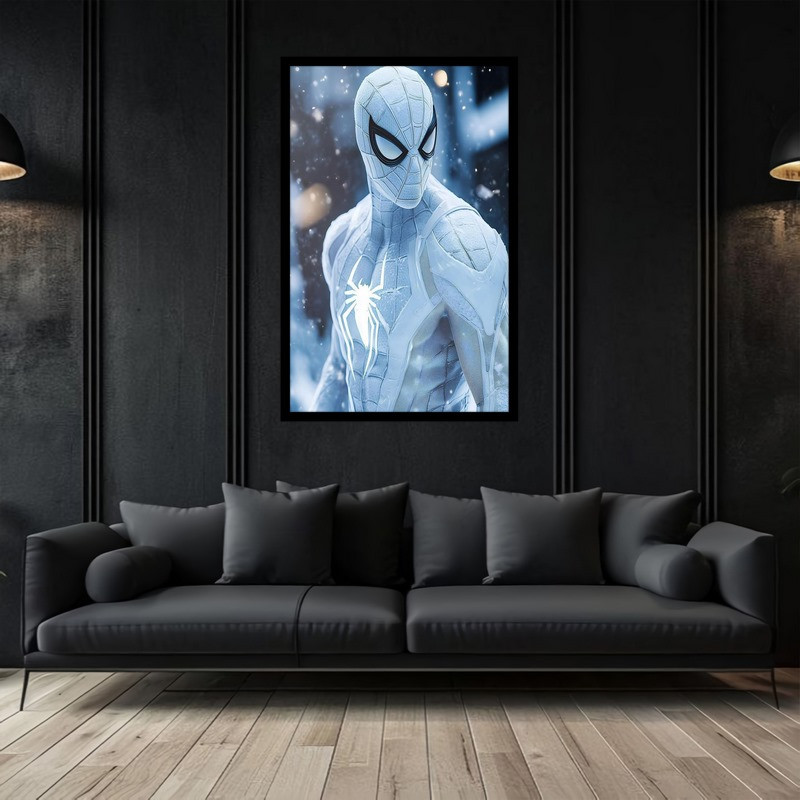 تابلو بکلیت طرح هنر دیجیتال مرد عنکبوتی  اسپایدرمن مدل B-bu2906