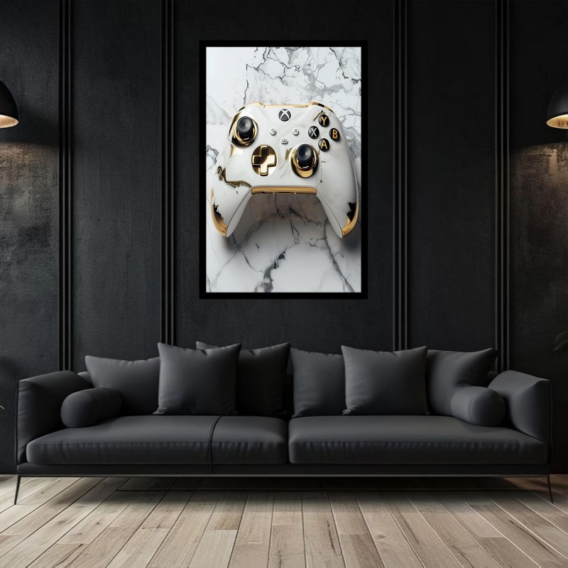 تابلو بکلیت طرح نقاشی و هنر دیجیتال گیمینگ دسته بازی مدل B-bu2793