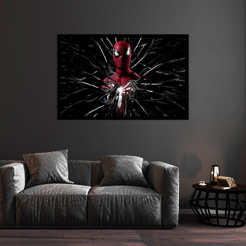 تابلو بکلیت طرح مرد عنکبوتی مدل B-bu1291