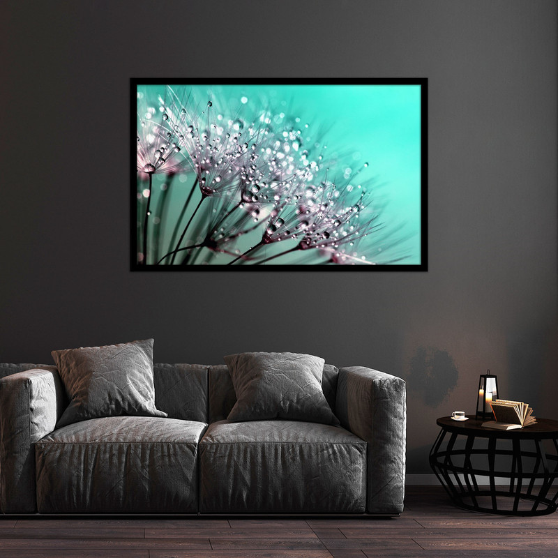 تابلو بکلیت طرح هنری مدرن گل مدل B-bu2023