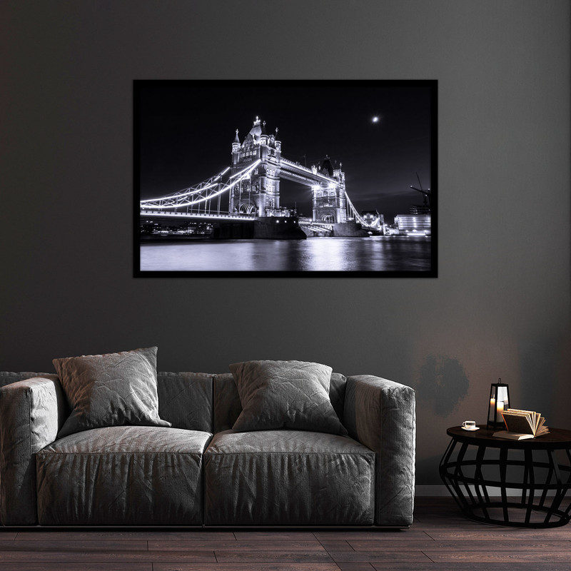 تابلو بکلیت طرح منظره شهری مدل B-bu1688