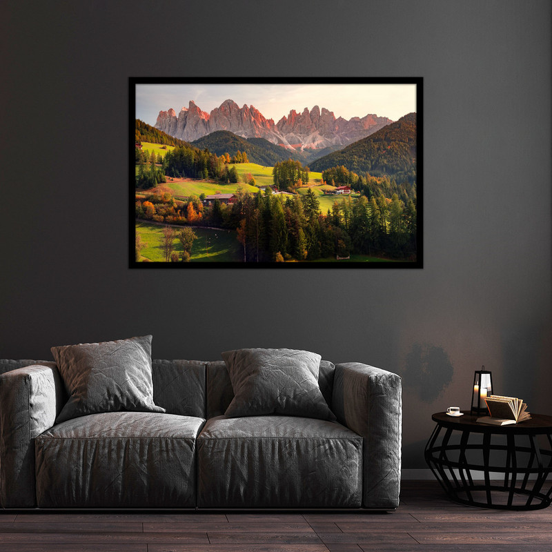 تابلو بکلیت طرح منظره طبیعت  مدل B-bu1436