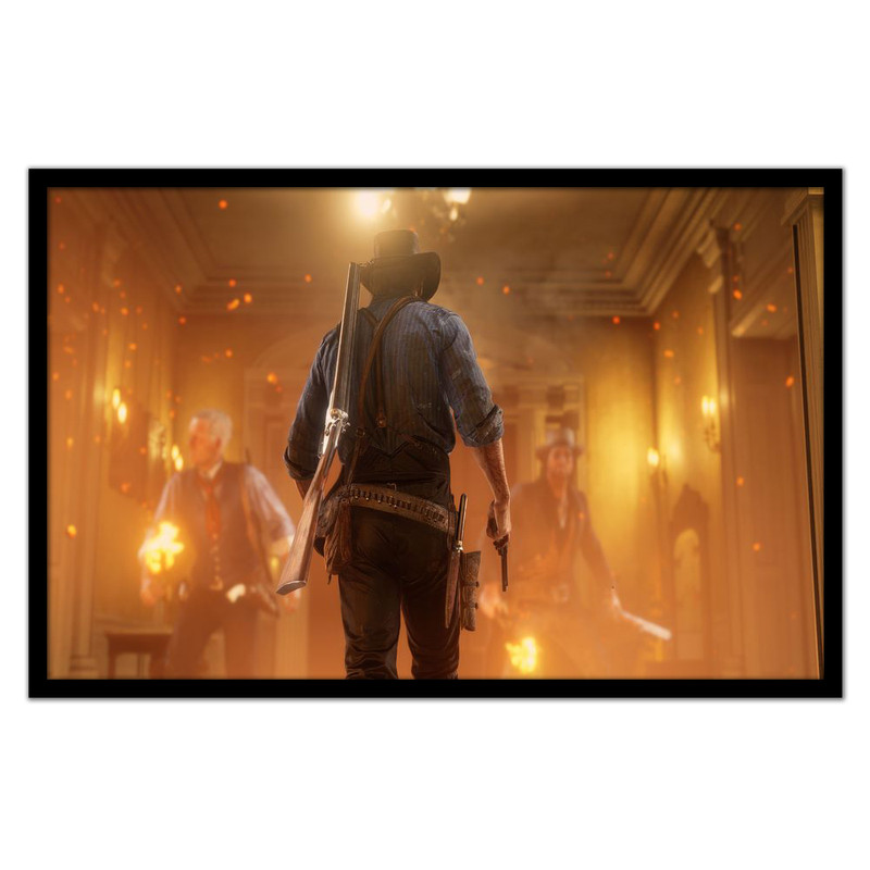 تابلو نوری بکلیت طرح گیمینگ بازی رد دد مدل B-bu1071