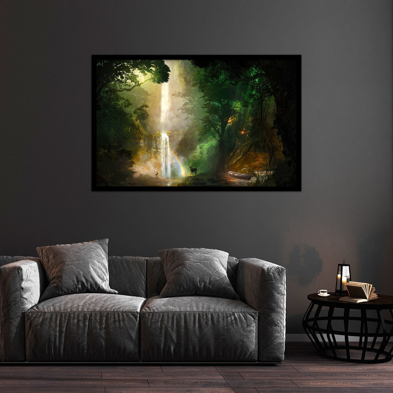 تابلو بکلیت طرح تصاویر هنری طبیعت مدل B-bu1259