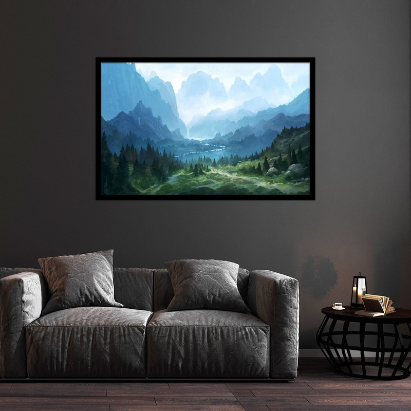 تابلو بکلیت طرح تصاویر هنری طبیعت مدل B-bu1323