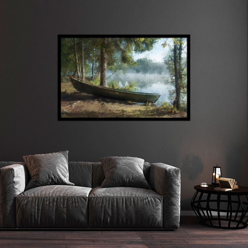 تابلو بکلیت طرح نقاشی هنری منظره طبیعت مدل B-bu1117