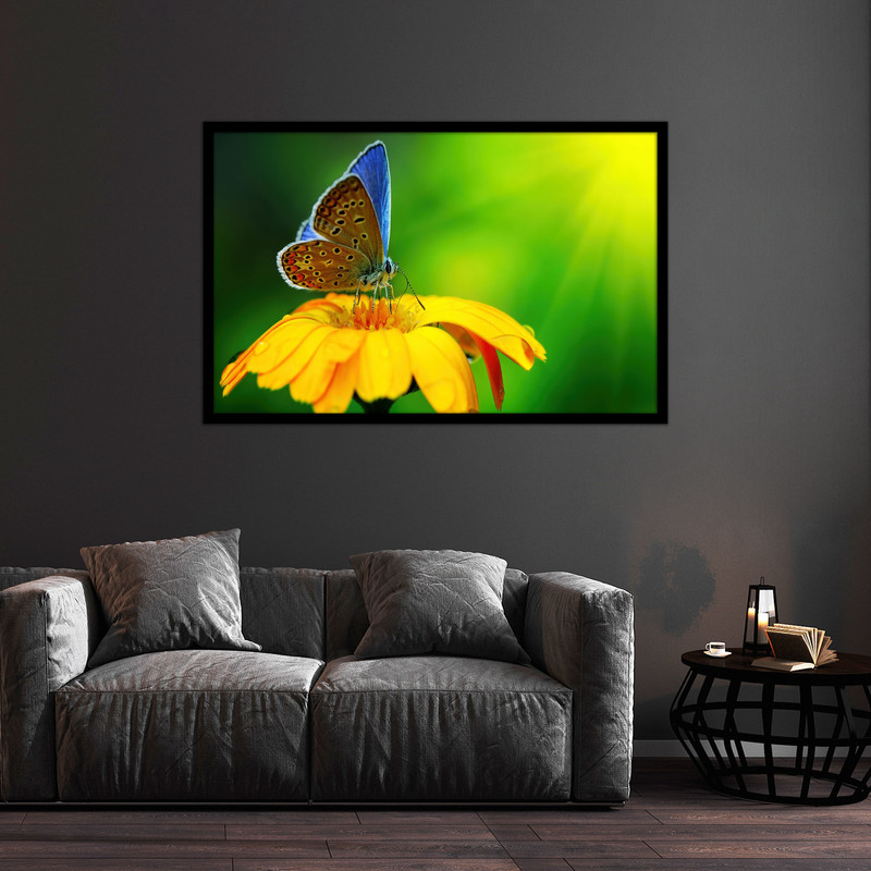 تابلو بکلیت طرح هنری مدرن گل مدل B-bu1123