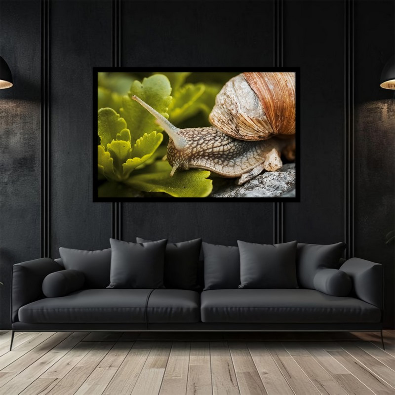 تابلو بکلیت طرح حلزون دکوری حیوانات مدل B-bu5236