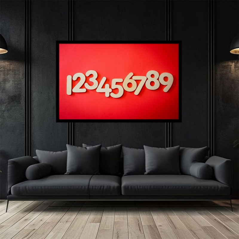 تابلو بکلیت طرح درس ریاضی و اعداد مدل B-bu5263