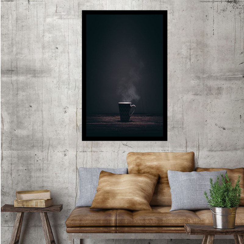 تابلو بکلیت طرح فنجان قهوه مدل B-bu1473