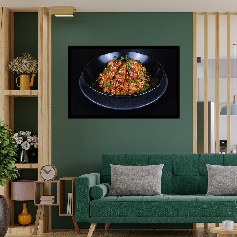 تابلو  نوری بکلیت طرح رستورانی غذا مدل B-bu2581