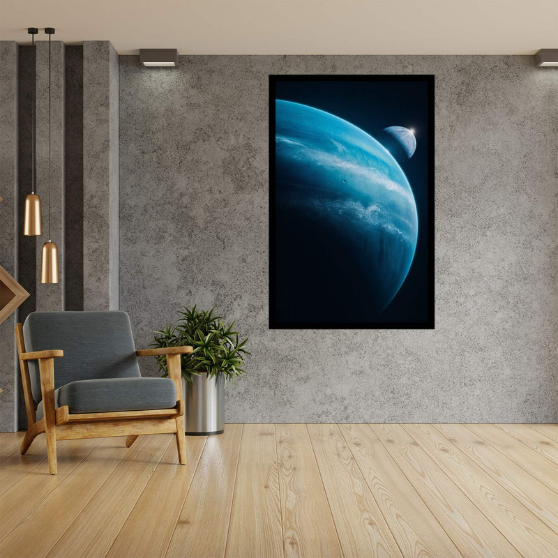 تابلو نوری بکلیت مدل B-bu2626 طرح فضا و کهکشان سیاره ها