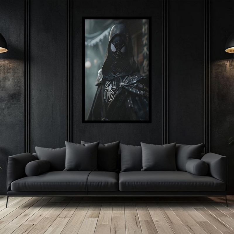 تابلو بکلیت طرح نقاشی و هنر دیجیتال  مرد عنکبوتی  اسپایدرمن مدل B-bu2828