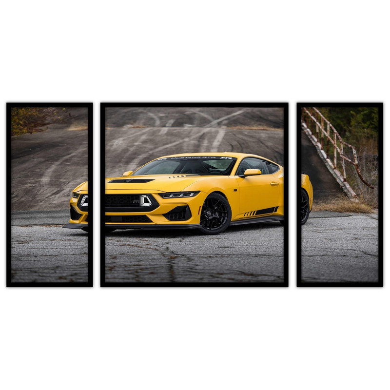 تابلو بکلیت طرح ماشین مدرن مدل B-bu3233 مجموعه 3 عددی