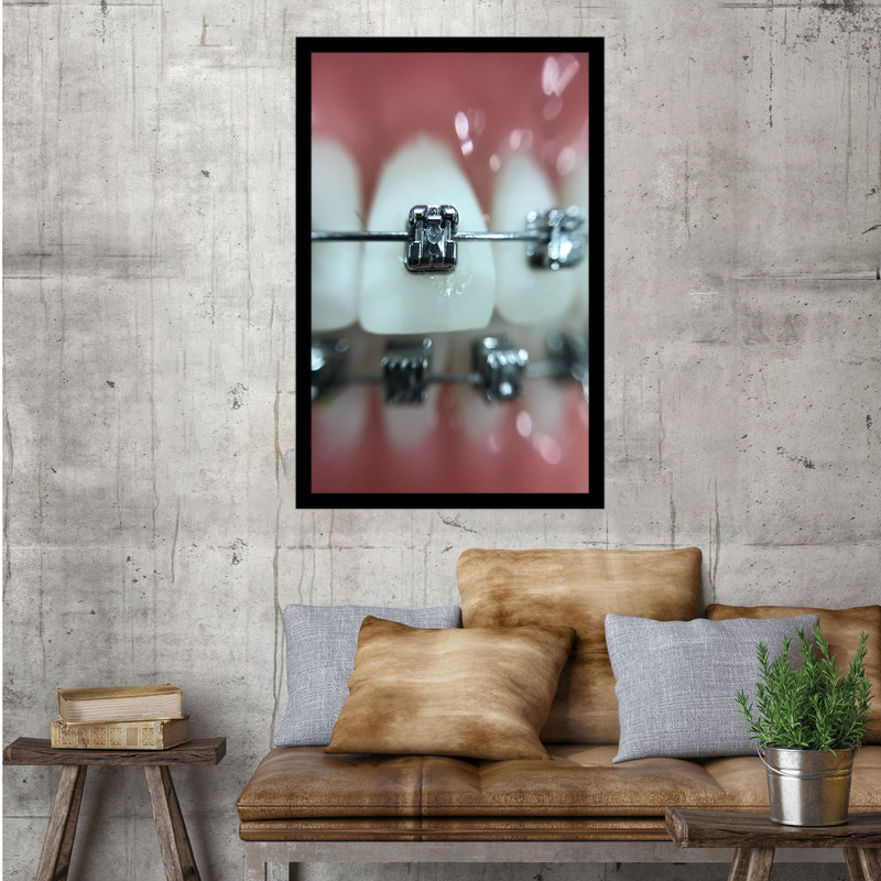 تابلو بکلیت طرح دندان پزشکی اورتودنسی مدل B-bu1626