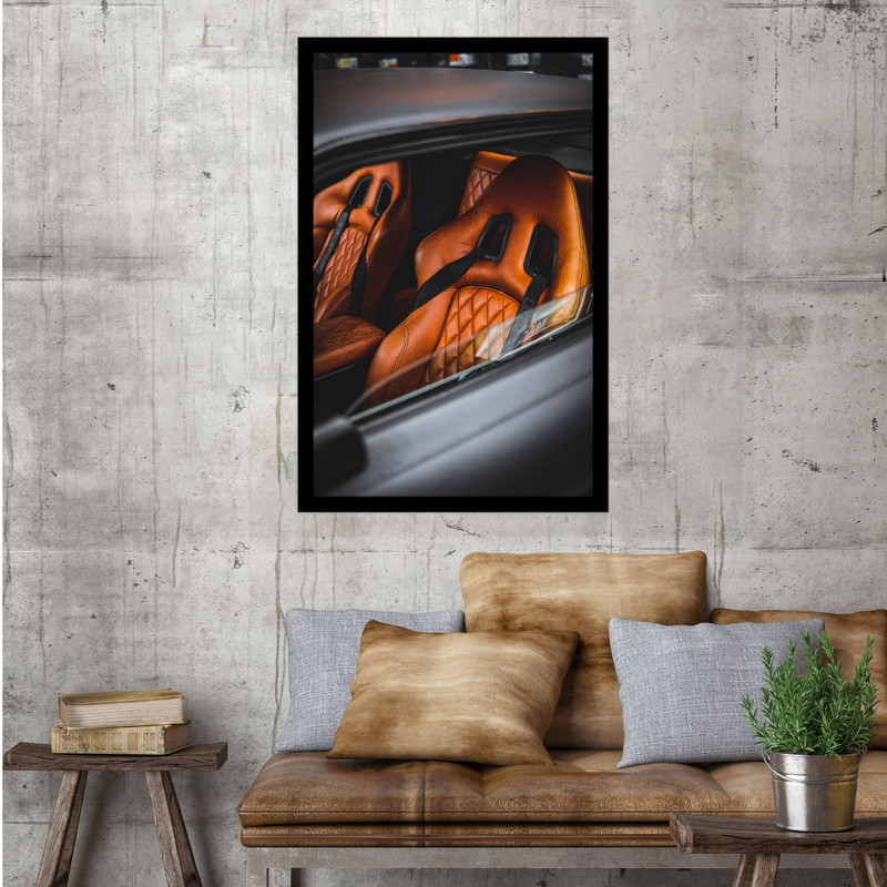 تابلو بکلیت طرح ماشین اسپرت مدل B-bu1531