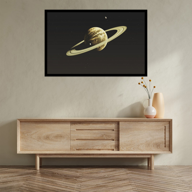 تابلو بکلیت طرح فضا و کهکشان سیاره زحل مدل B-bu2667
