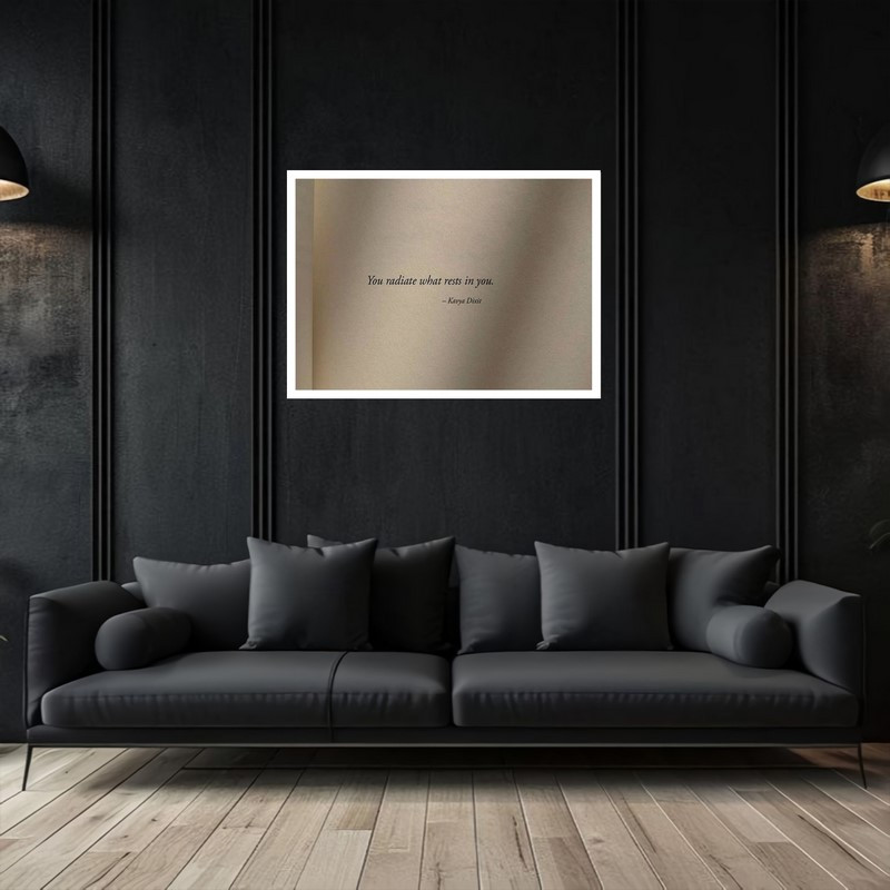 تابلو بکلیت طرح دکوری هنری و مدرن و متن و جمله مدل W-bu5445