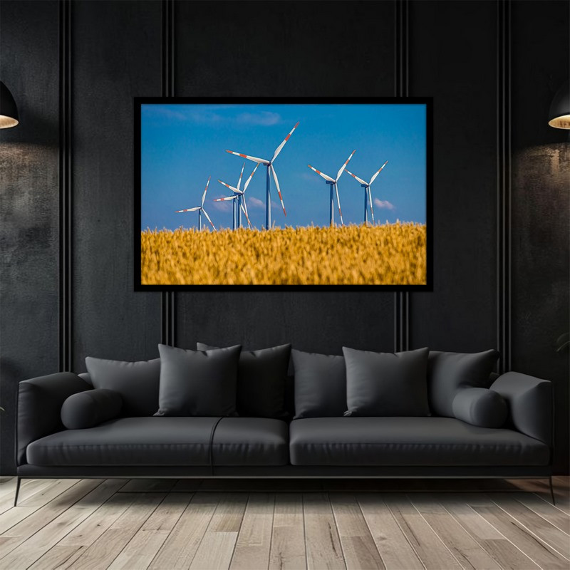 تابلو بکلیت طرح انرژی تجدید پذیر برق  توربین بادی مدل B-bu5253