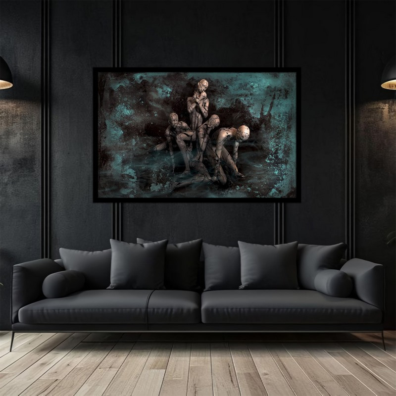 تابلو بکلیت طرح مدرن و مینیمال ژستیک   مدل B-bu5023