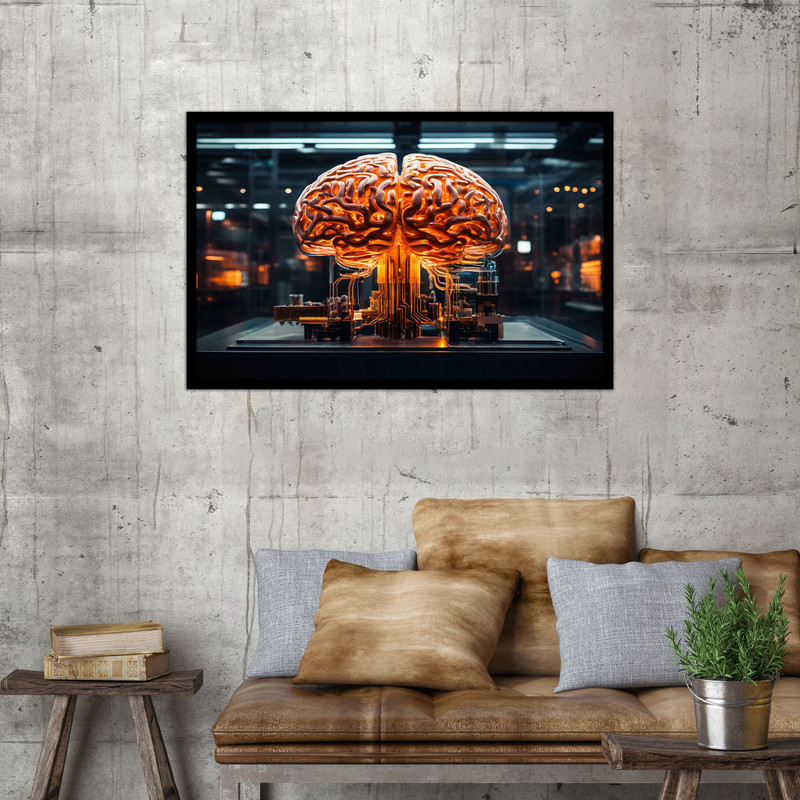 تابلو بکلیت طرح انسان و فناوری مدل B-bu1007